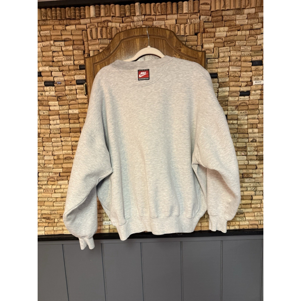 Nike Chicago Bulls Vintage Crewneck Sweatshirt XXL Gray Last Dance 1998 Pippen - Picture 9 of 10